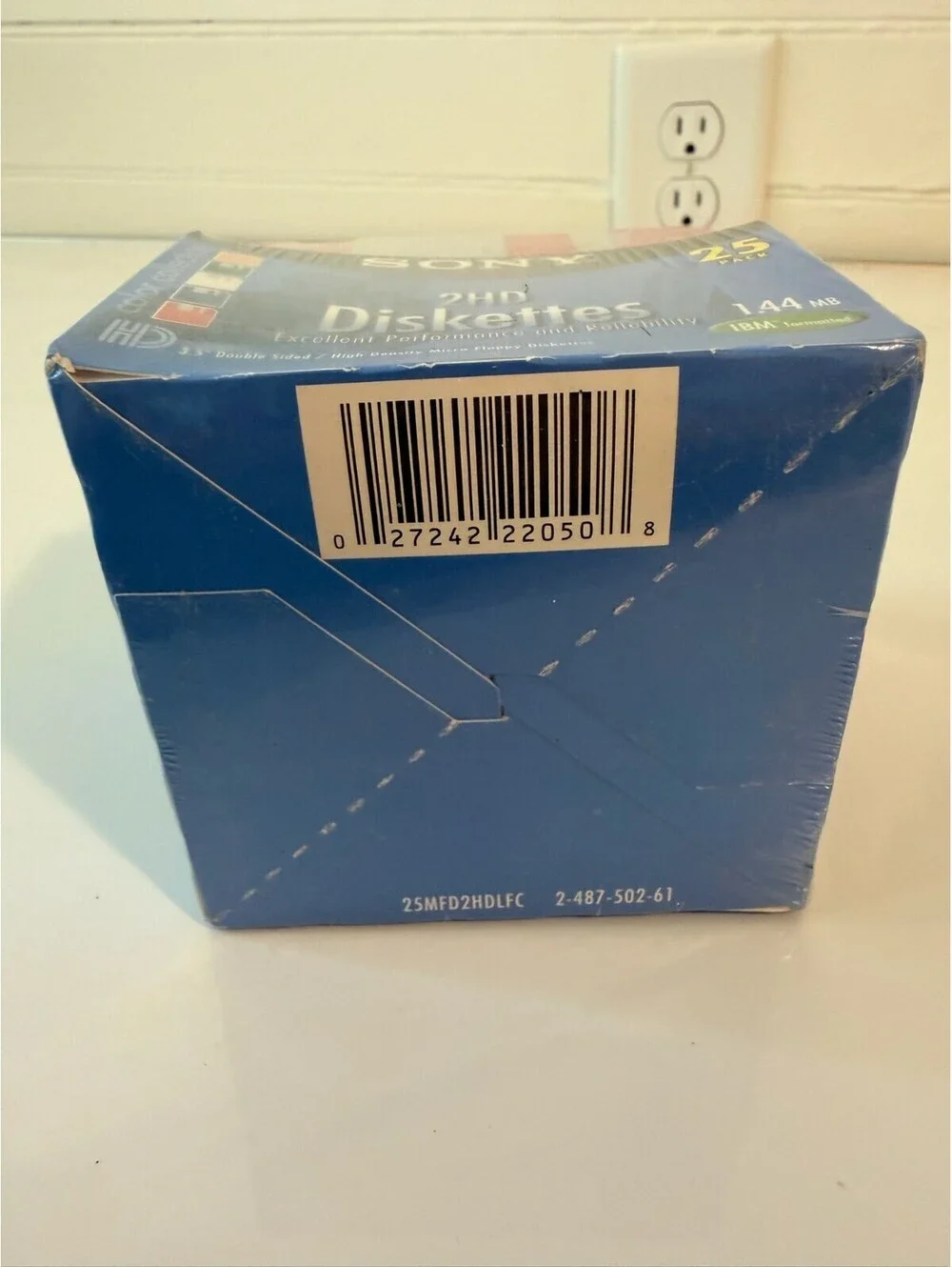 Sony 2HD 3.5” Diskettes 1.44MB 25 Pack IBM Formatted Micro Floppy Disk